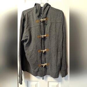 Massimo Dutti Size M Menswear Sports Duffle Hooded Jacket